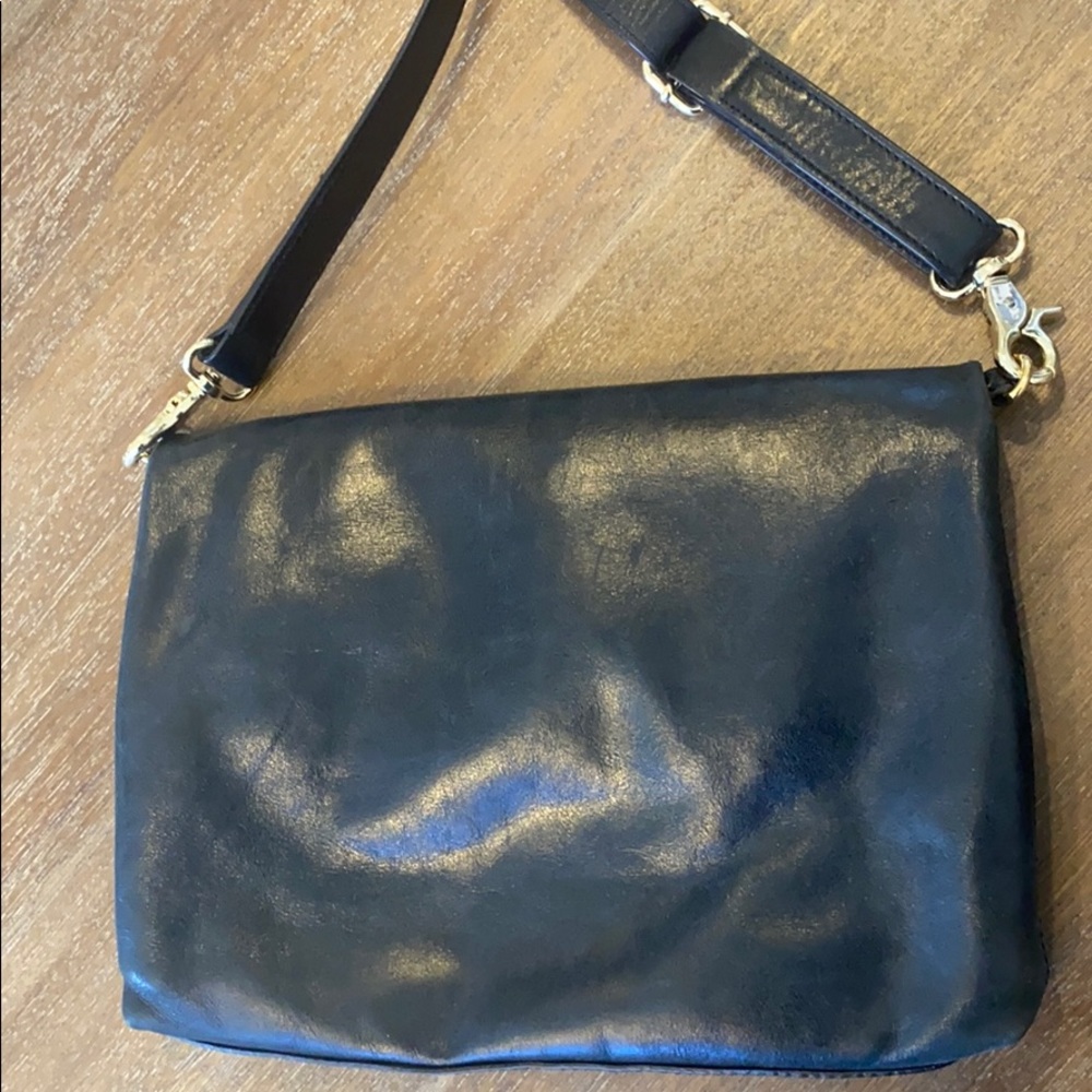 Tory Burch soft black leather convertible purse - Picture 13 of 15